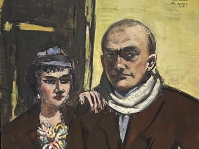 Double Portrait. Max and Mathilde Beckmann - Max Beckmann 