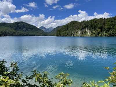 The rich blue of this water was amazing.