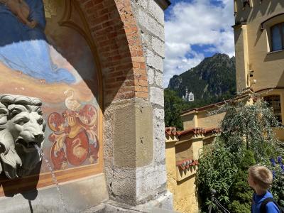 Detail at Schloss Hohenschwangau.